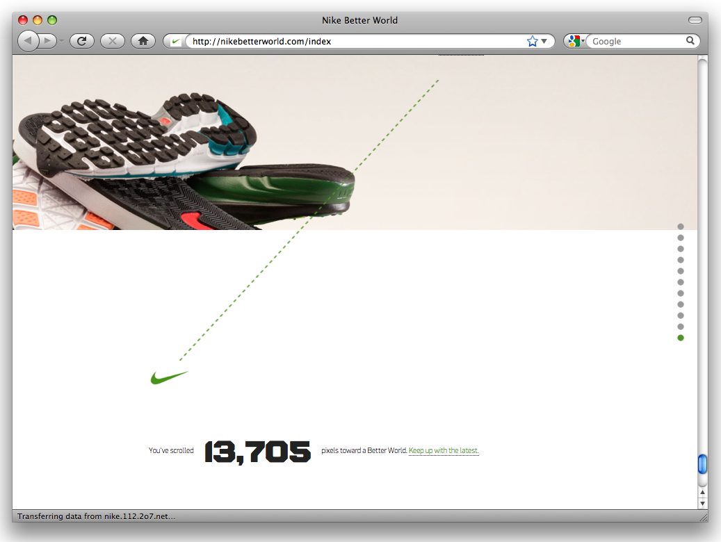 Nike Better World – website | The Byczek Blog
